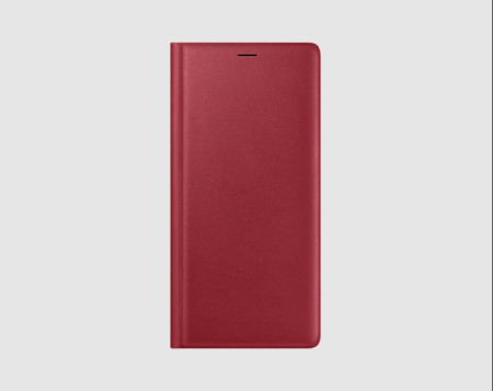 Кожени калъфи Кожени калъфи за Samsung  Луксозен кожен калъф тефтер италианска естествена кожа оригинален LEATHER WALLET COVER EF-WN960LREGWW за Samsung Galaxy Note 9 N960F червен 